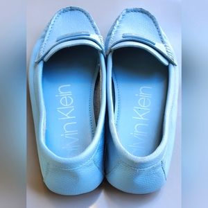 Calvin Klein Women’s Loafers, SkytLight Blue, Size 9